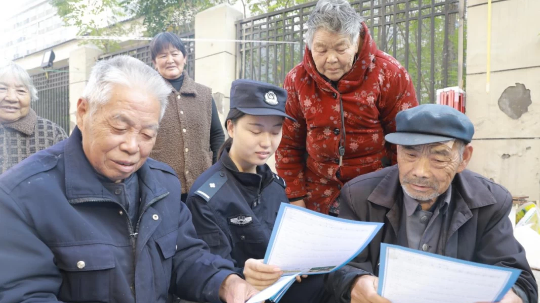 安徽泗县民警寒冬送法纪实