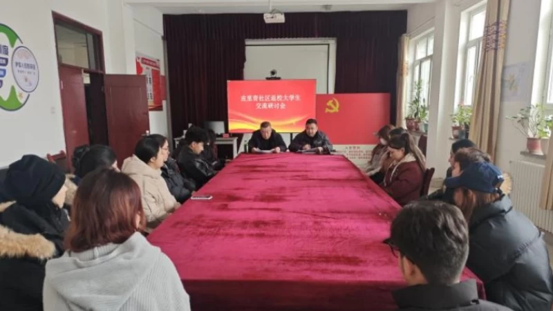 新疆伊宁市检察院驻皮里青煤矿社区工作队指导返乡大学生开展实践活动