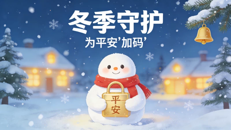 山东武城公安持续开展“冬季守护”为平安“加码”