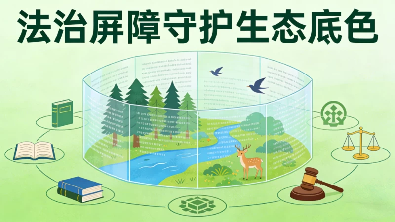 法治屏障守护生态底色