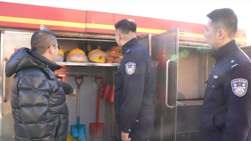 吉林扶余士英派出所：筑牢加油安全屏障 守护辖区平安民生