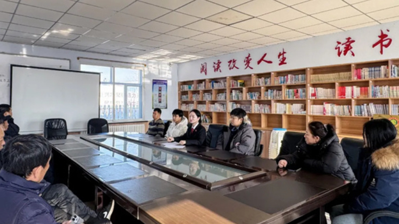 吉林省珲春市法院：普法进乡村 服务暖民心
