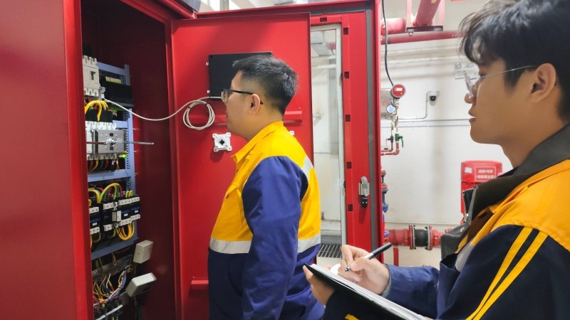 中国铁路乌鲁木齐局集团有限公司库尔勒房产公寓段：守护年关消防安全“刻度”