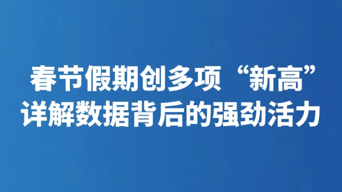 春节假期创多项“新高” 详解数据背后的强劲活力
