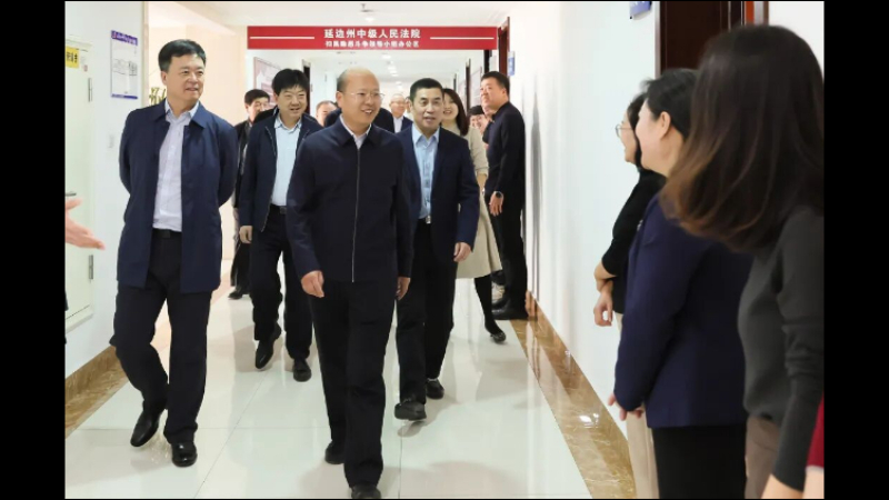 吉林省延边州中级法院开展新春开工慰问活动