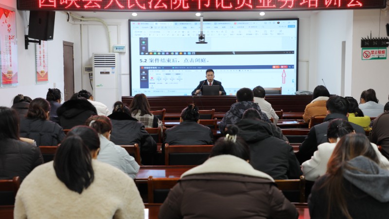河南省南阳市西峡县法院：培训赋能启新程 凝心聚力促提升