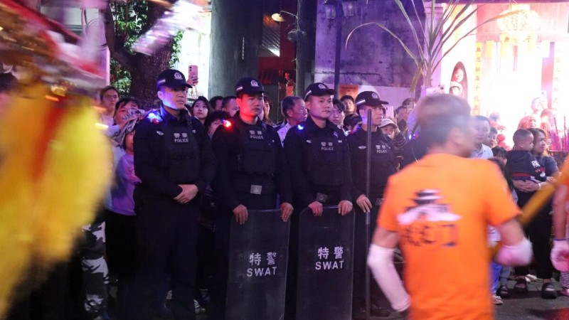 海南儋州公安全警护航 圆满守护元宵节、拜年日平安