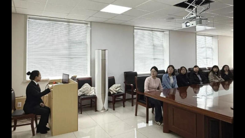 吉林省延吉市法院人民法庭开展妇女节维权普法活动