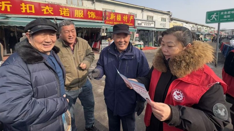 新疆乌鲁木齐市米东区永祥街司法所联合社区、律所开展消费者权益日普法活动