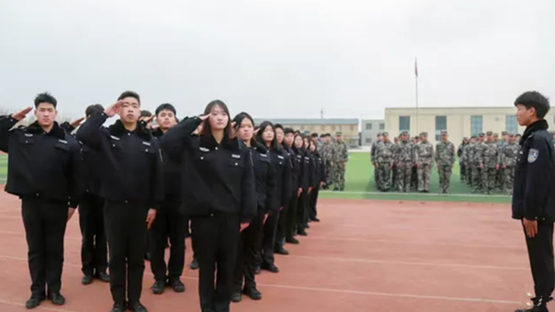集结号吹响！看金盾学子青春方阵铸魂