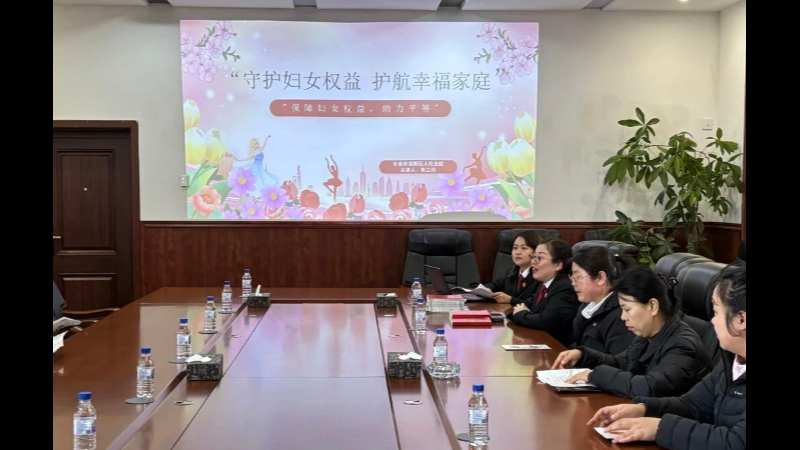 吉林双阳法院：法护巾帼 情暖万家