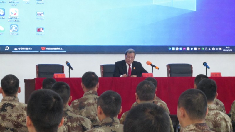 河南省邓州市法院：筑牢法治根基 开启军旅新征程