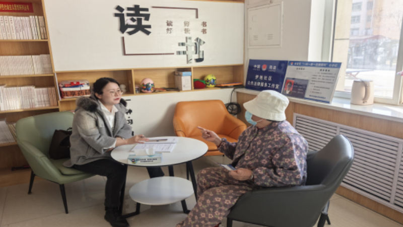 西夏区伊地社区：法治惠民零距离 法律服务暖民心