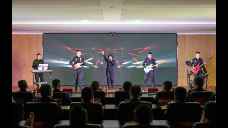 以乐铸魂 以歌守边——吉林长白边境管理大队“331”乐队奏响边关新声