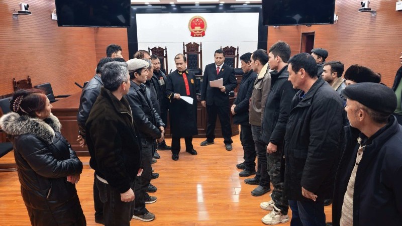 新疆莎车县人民法院：法官奔波解民忧，23个家庭不再“忧薪”