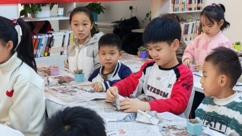 银川市兴庆区杺海社会工作服务中心：植绿润心传红色 薪火逐光育新苗
