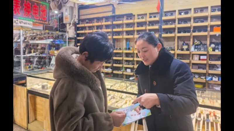 内蒙古科右中旗检察院开展 “1+6” 突出违法犯罪防范打击主题宣传活动