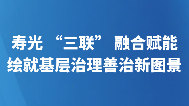 寿光 “三联” 融合赋能 绘就基层治理善治新图景