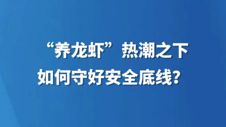 “养龙虾”热潮之下，如何守好安全底线？