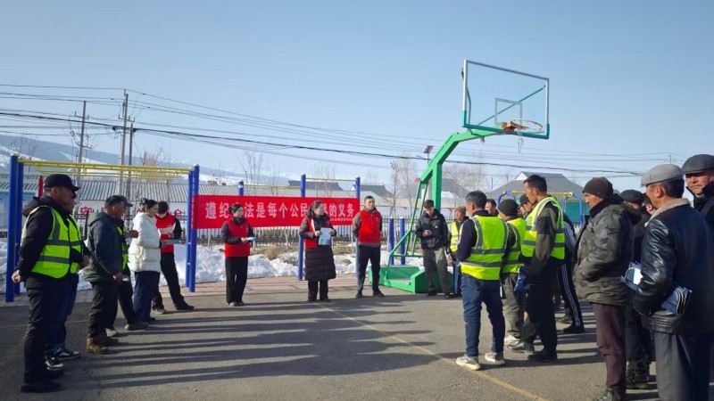 新疆昭苏县司法局基层司法所精准普法 暖心服务灵活就业群体