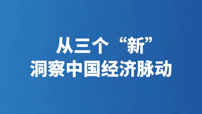 从三个“新”洞察中国经济脉动