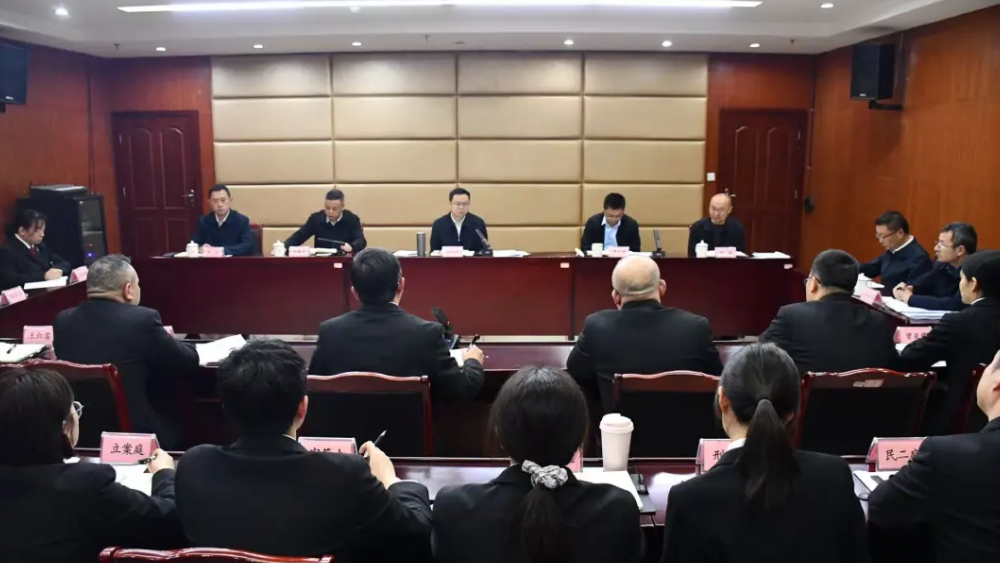岳光科赴内江市市中区人民法院调研督导并开展座谈