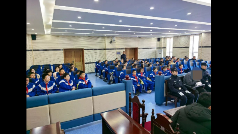 法治教育“活”起来 吉林长春绿园法院开放日让庭审成为青少年的 “普法课堂”