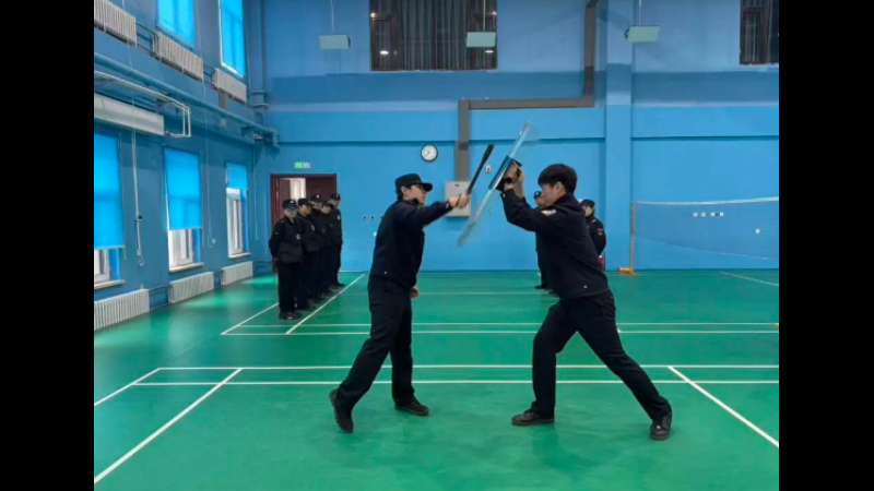 规范安检强技能 筑牢防线护平安——吉林长春新区人民法院司法警察大队开展安保人员业务培训