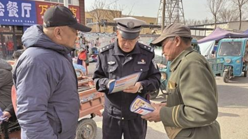宁夏交警深耕安全不负春