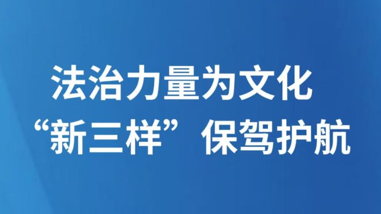 法治力量为文化“新三样”保驾护航