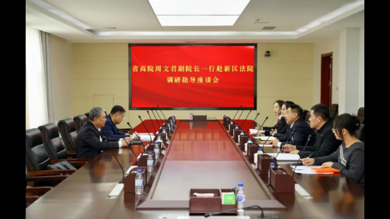 把脉定向促发展 凝心聚力谱新篇——吉林省高院党组成员、副院长周文君莅临长春新区法院调研指导
