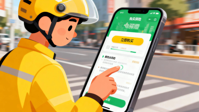外卖小哥充电路上遇车祸，保险拒赔？