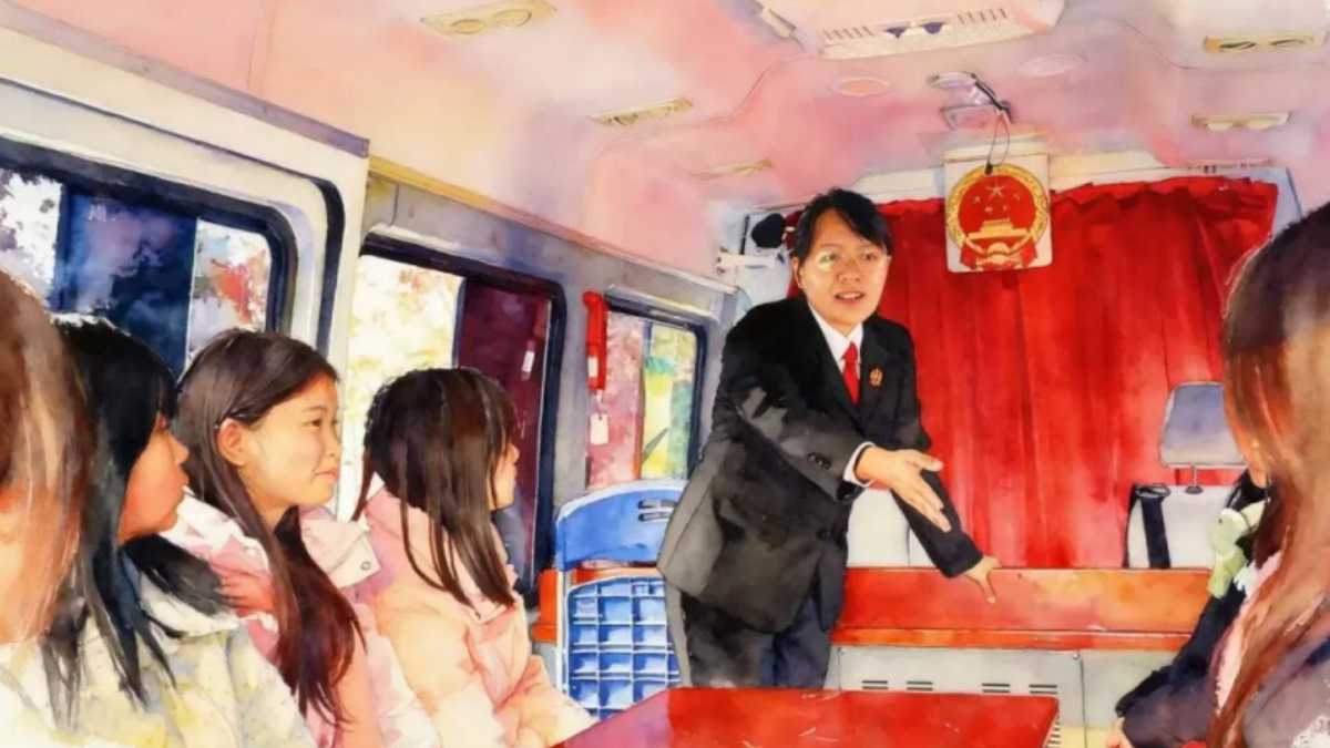 广安岳池县法院：我们的“毕业照”