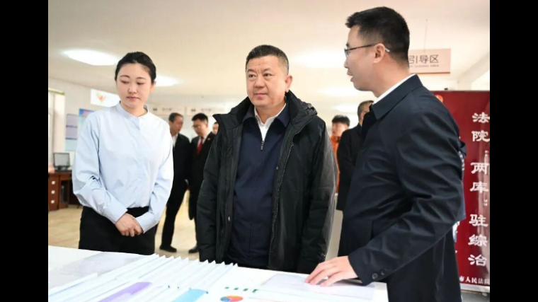 察实情解难题 促脱薄争先进——吉林长春中院党组书记、院长任贵利率调研组赴德惠法院调研