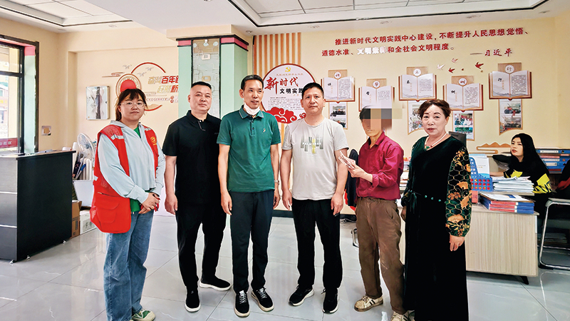 “枫桥经验”在青山：为民服务更有温度
