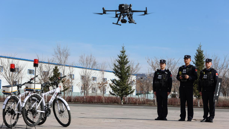 科技赋能练精兵 空地联勤护平安