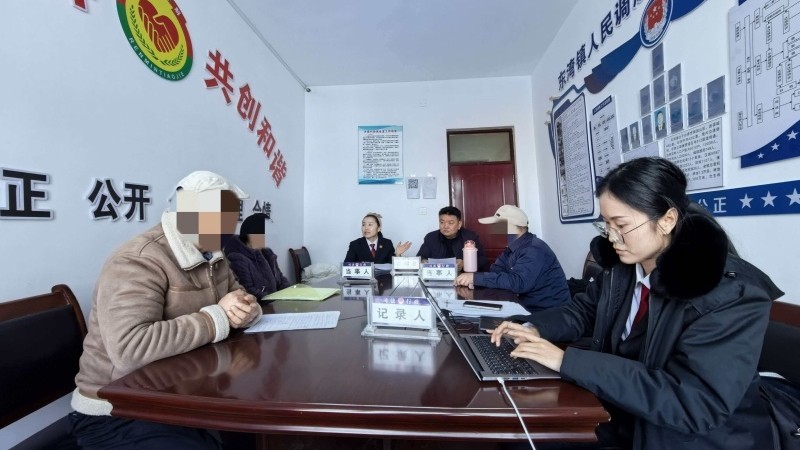 新疆沙湾市人民法院西戈壁人民法庭联动化解两起民事纠纷