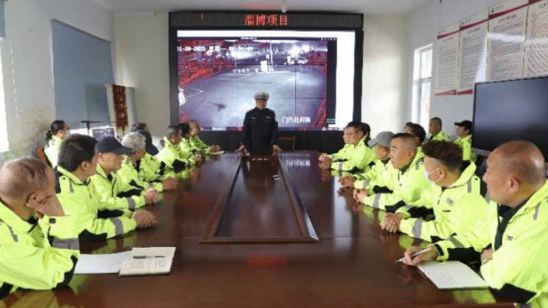 淄博博山交警“送教上门”，精准宣讲守护城市“美容师”