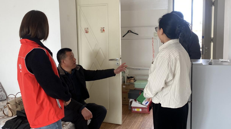 银川市兴庆区天成社区：响应诉求修漏水 依法协调解民忧
