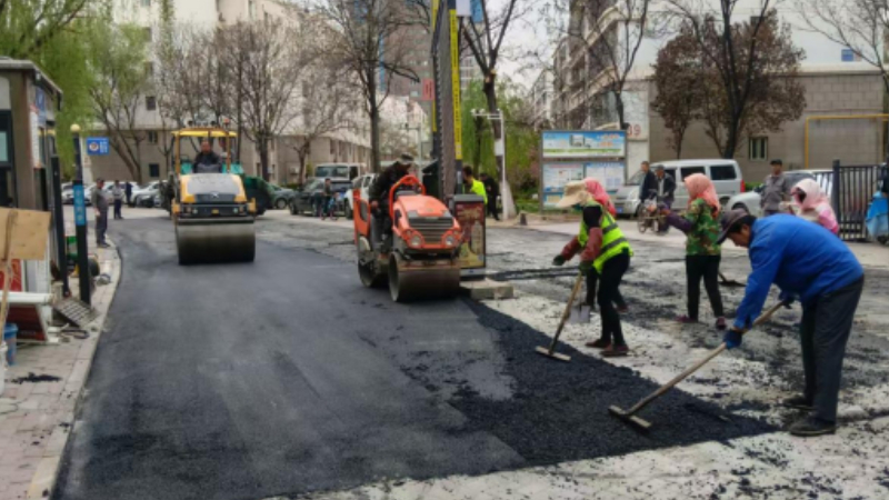 银川市兴庆区景墨社区：修路解民忧 透明惠民生
