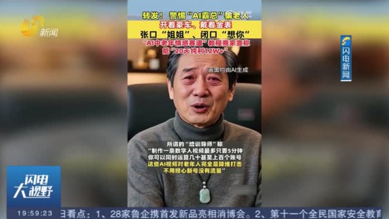 用爱和陪伴为老年人织密保护网