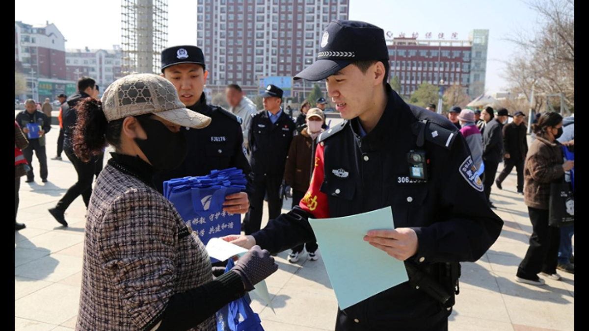 “安全达人”养成记 吉林双辽公安多部门联动打造4.15警民互动活动