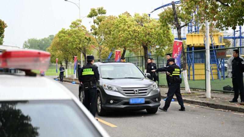 南京市公安局建邺分局开展岗位练兵比武活动