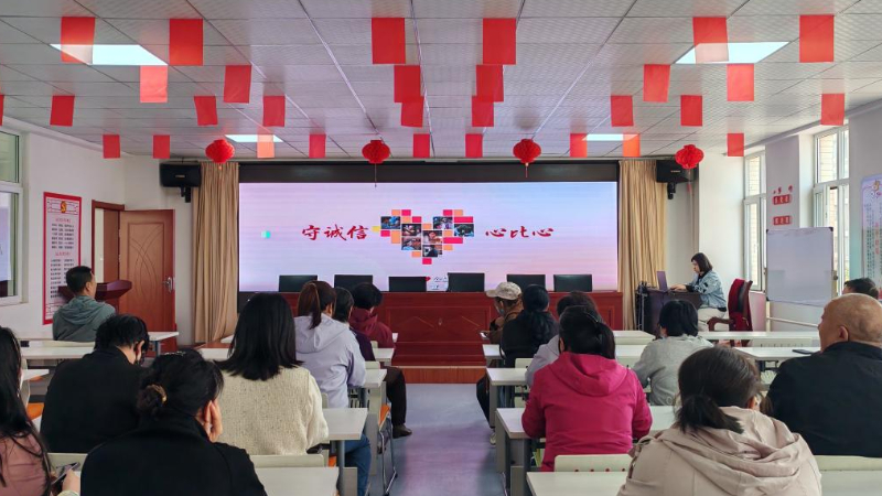 青铜峡市唐源社区：普法倡信化春风 法治护航暖万家