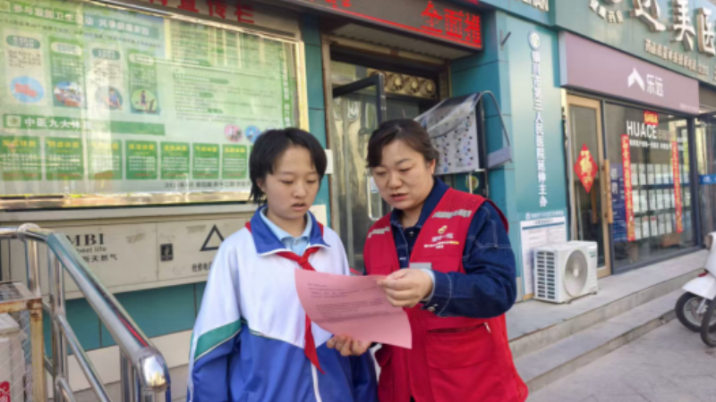 银川市兴庆区泰和社区：免费一苗护花季，政策落地筑防线