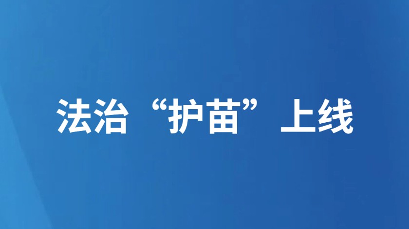 法治“护苗”上线
