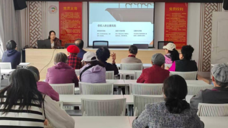 银川市兴庆区兴隆社区，普法解民忧 守法伴日常