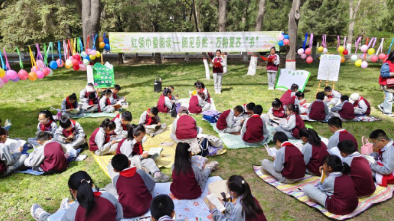 银川市兴庆区中寺社区：校社联动沐书香 法治润心伴成长