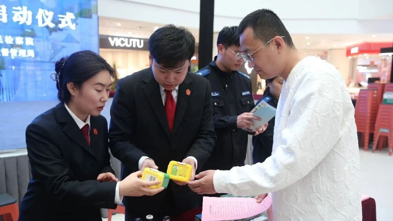 潍坊潍城四部门商圈“摆摊” 共筑知识产权保护屏障