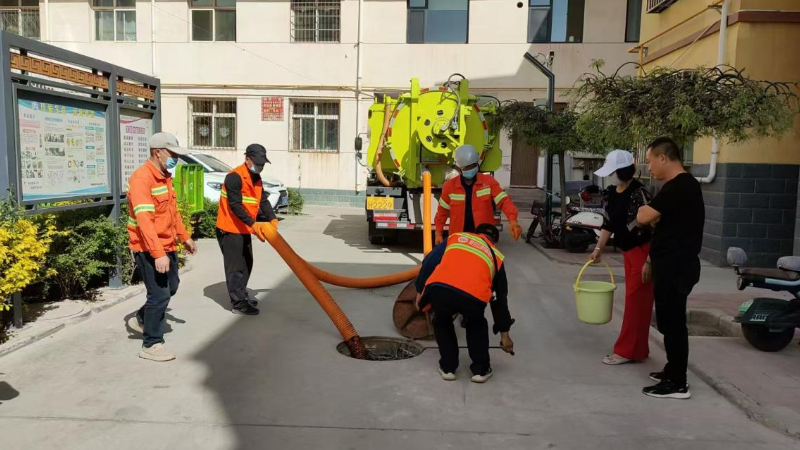 青铜峡市北苑社区：管网堵塞聚合力 民生愁盼化于心